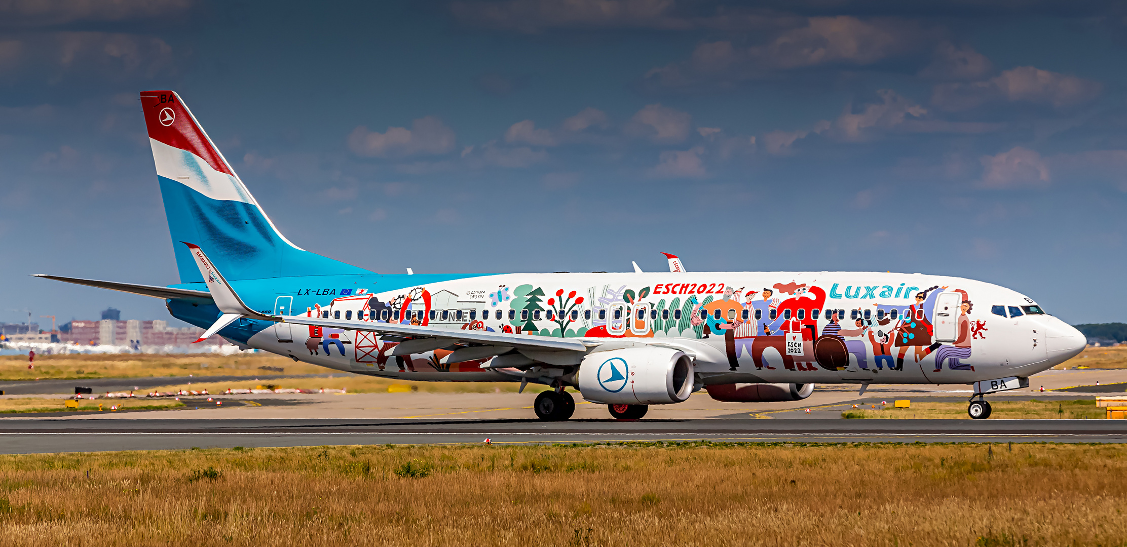 Luxair (Esch2022 Livery), Boeing 737