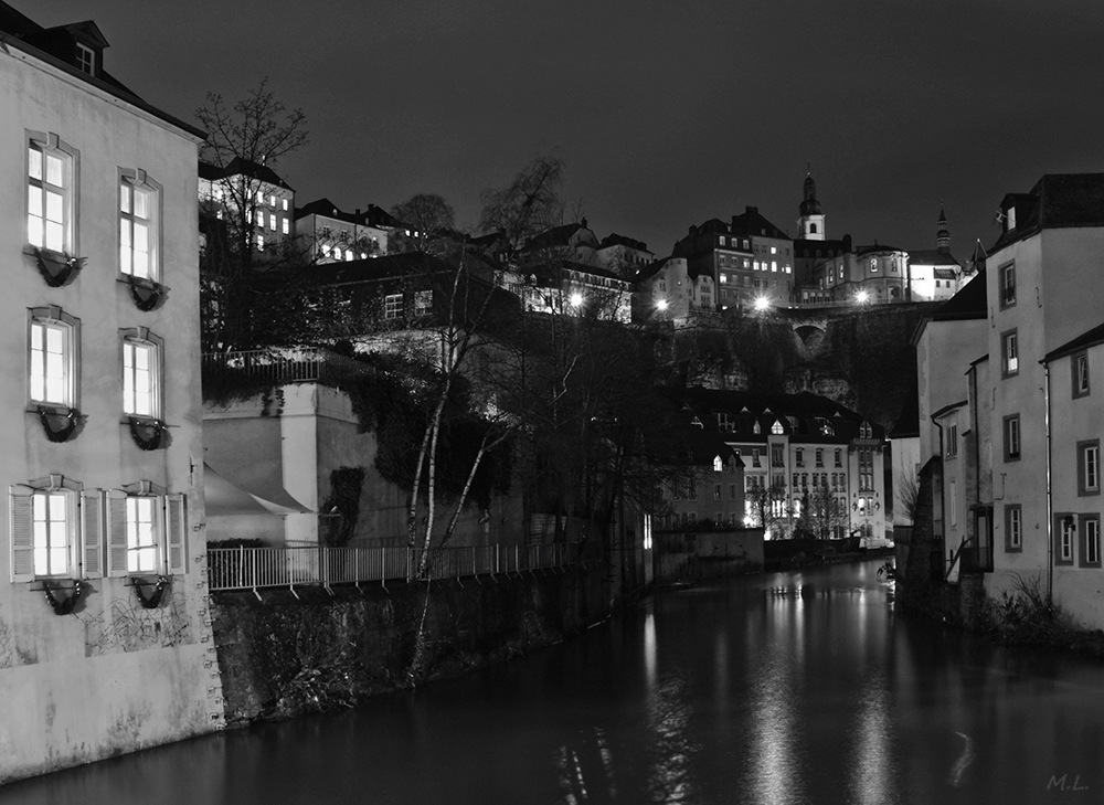 Luxembourg by night