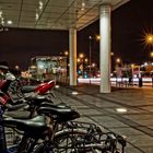 Luxembourg by Night der Kirchberg Fahrradständer