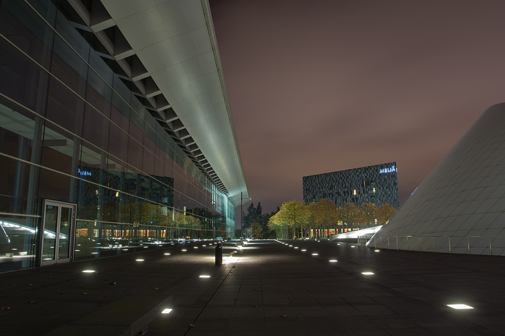 Luxembourg by Night der Kirchberg I