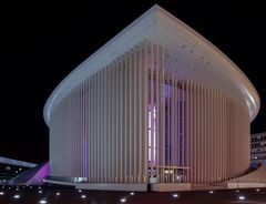 Luxembourg by Night der Kirchberg Philharmonie