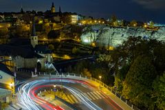 Luxembourg by Night die Rahm