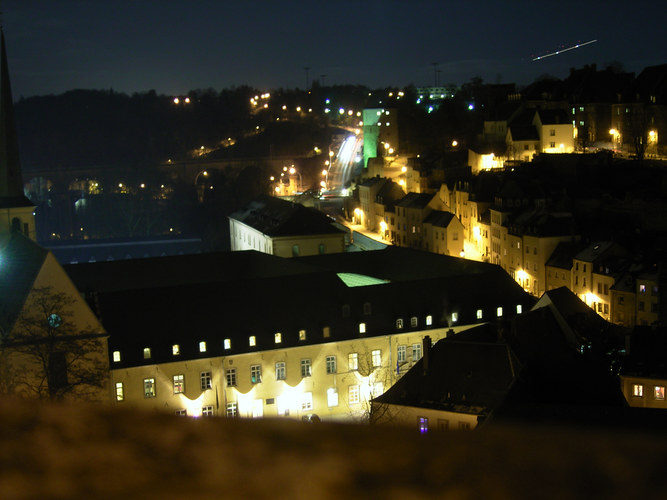 Luxembourg by night