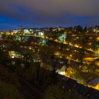 Luxembourg by Night mit Blick auf die Altstadt