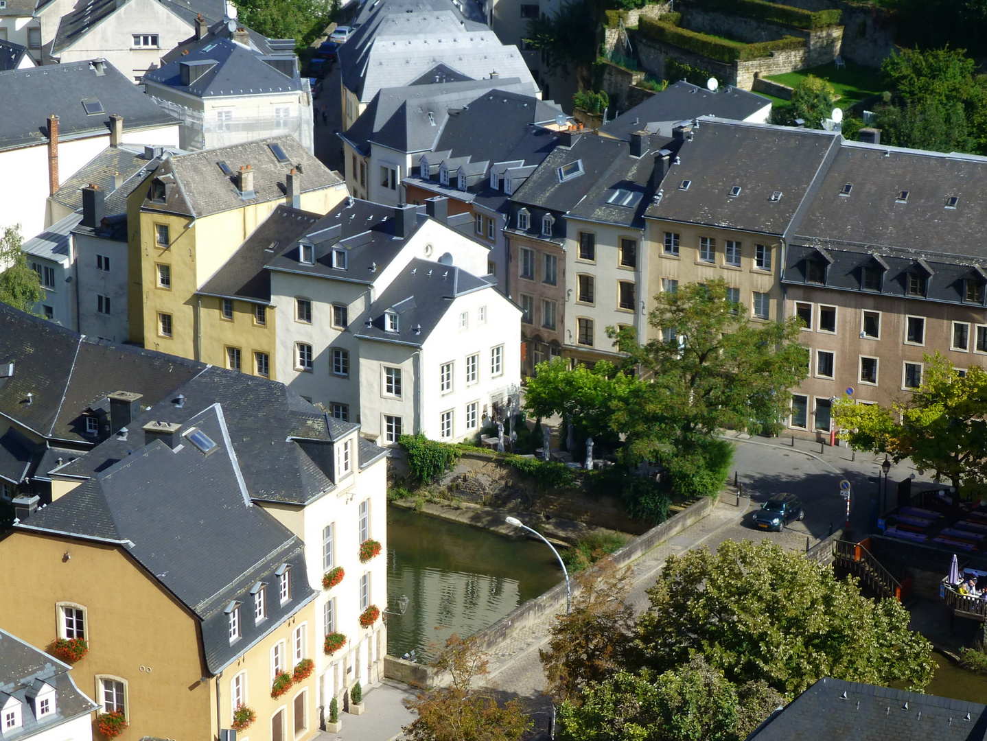 Luxembourg - Grund, la vallée de l'Alzette