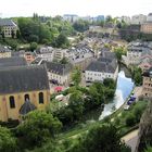 Luxembourg - Oberstadt und Unterstadt