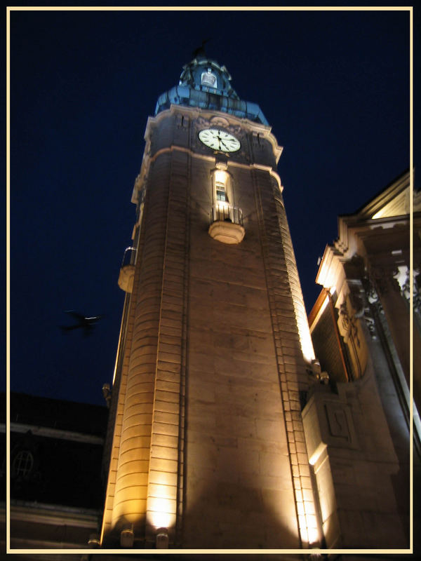 "Luxembourg terminus de train"........