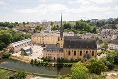 Luxembourg Ville - Chemin de la Corniche - Ville Basse - Église Saint-Jean-du-Grund - 09