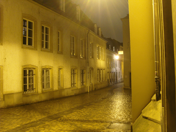 Luxemburg bei Nacht