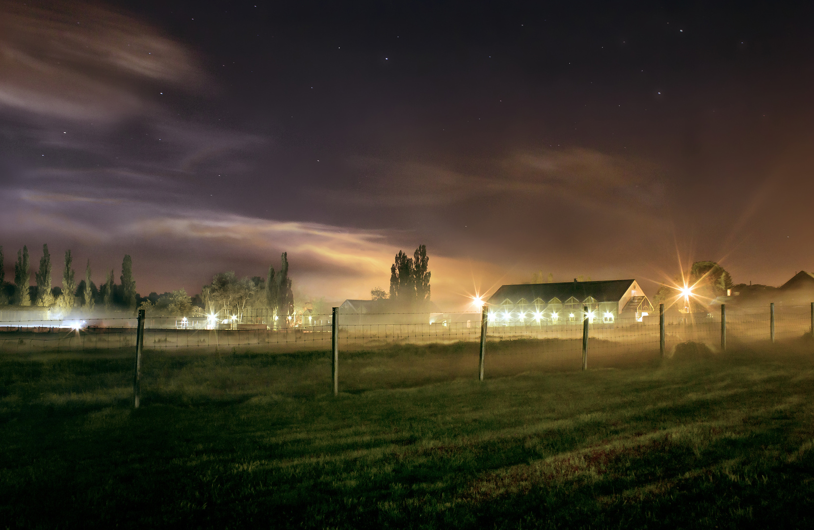 Luxemburg bei Nacht