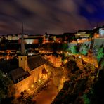 Luxemburg bei Nacht I