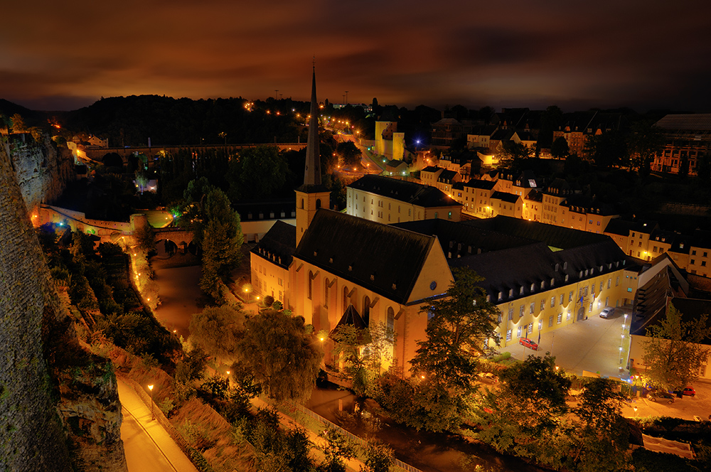 Luxemburg bei Nacht II