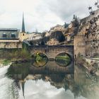 Luxemburg Brücke bei Kasematten 