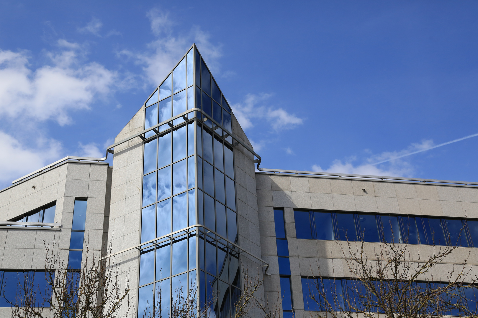 Luxemburg City - Gebäude auf dem Kirchberg