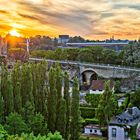 Luxemburg Sonnenuntergang