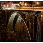 Luxemburger Brücke bei Nacht