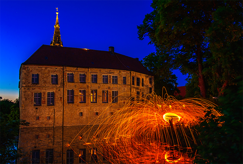 Luxkugel auf Burg Lüdinghausen