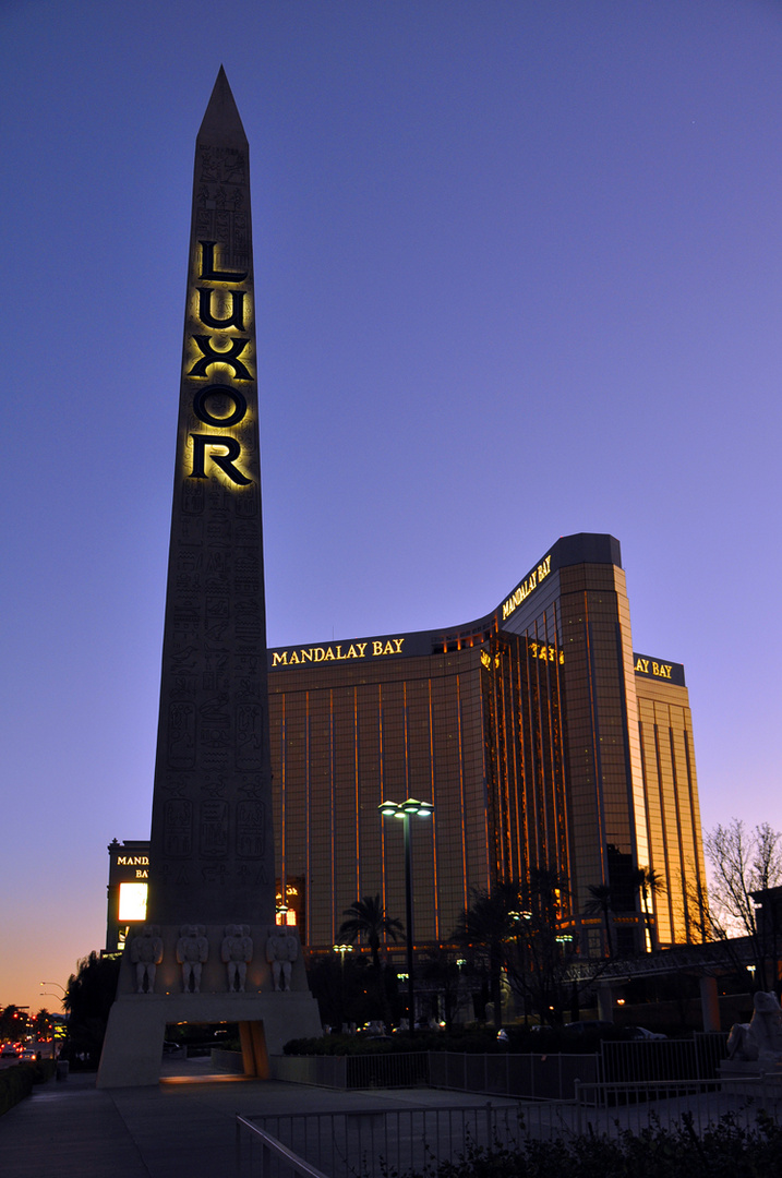 Luxor and Mandala Bay