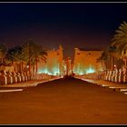 luxor at night