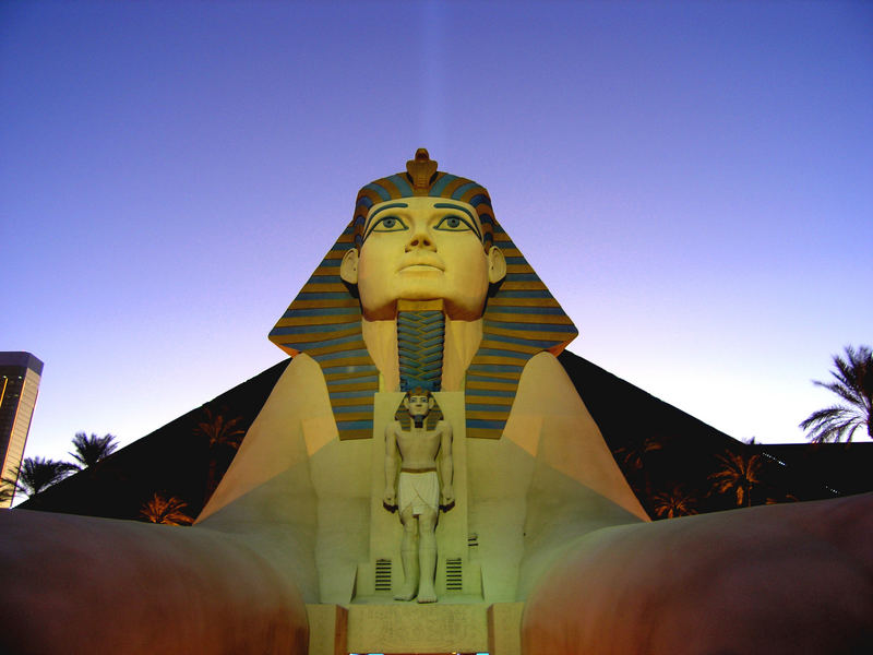 Luxor - Las Vegas in der Dämmerung