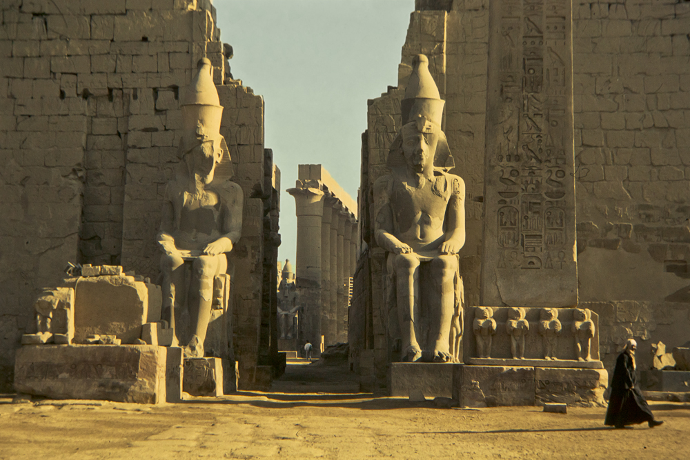 Luxor, Pylon des Tempels von Luxor
