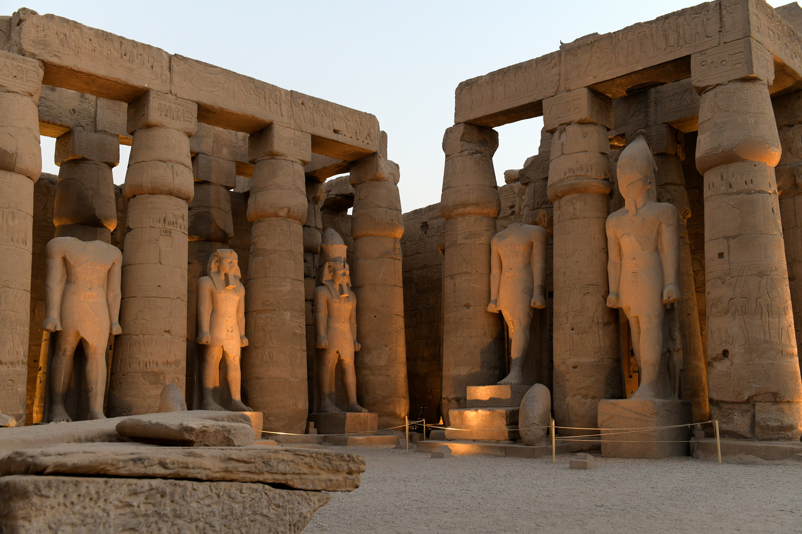Luxor-Tempel am Abend 2