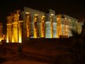 Luxor Tempel in Abend Licht von Sara Ivan 