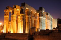 Luxor- Temple at night...