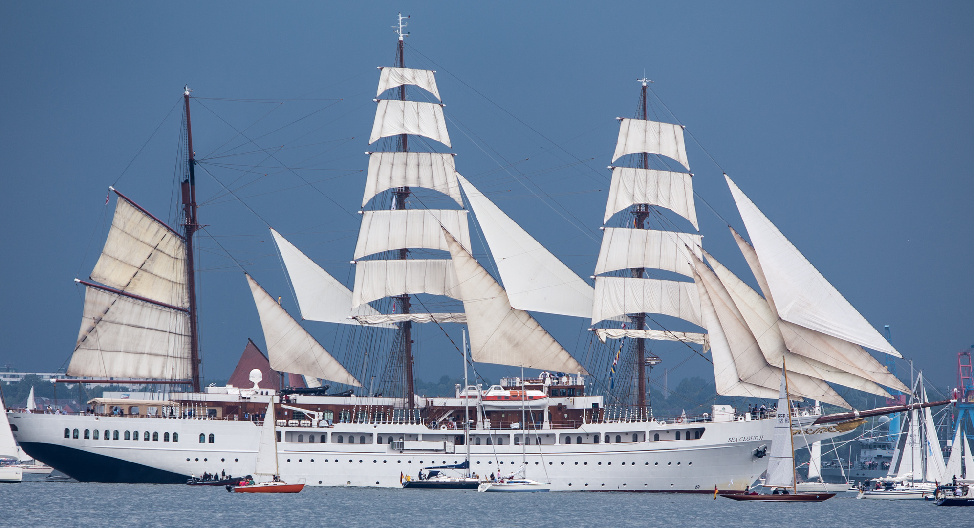 Luxus Windjammer Sea Cloud II