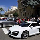 Luxuskarossen vor dem Casino in Monte Carlo