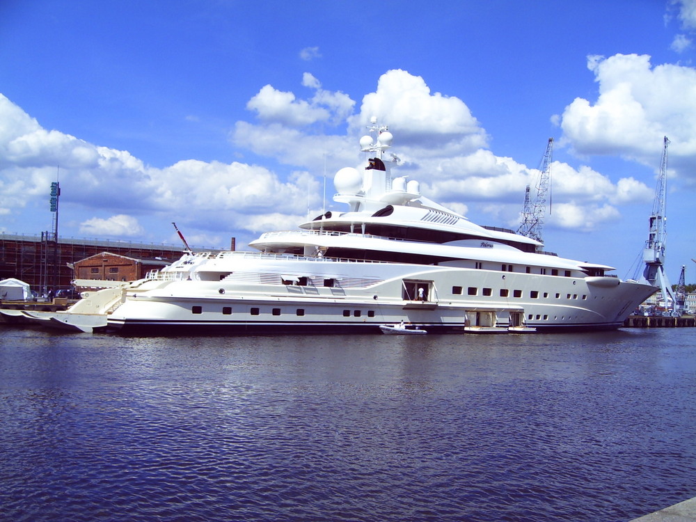 Luxusyacht "Pelorus"