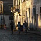 Luz de atardecer en Colonia del Sacramento