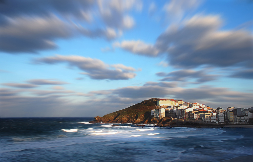 Luz entre las nubes