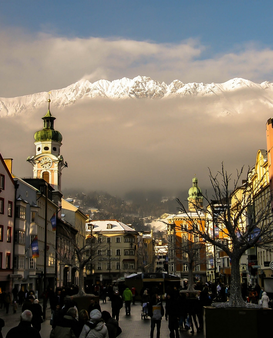 Luz y color en Innsbruck.