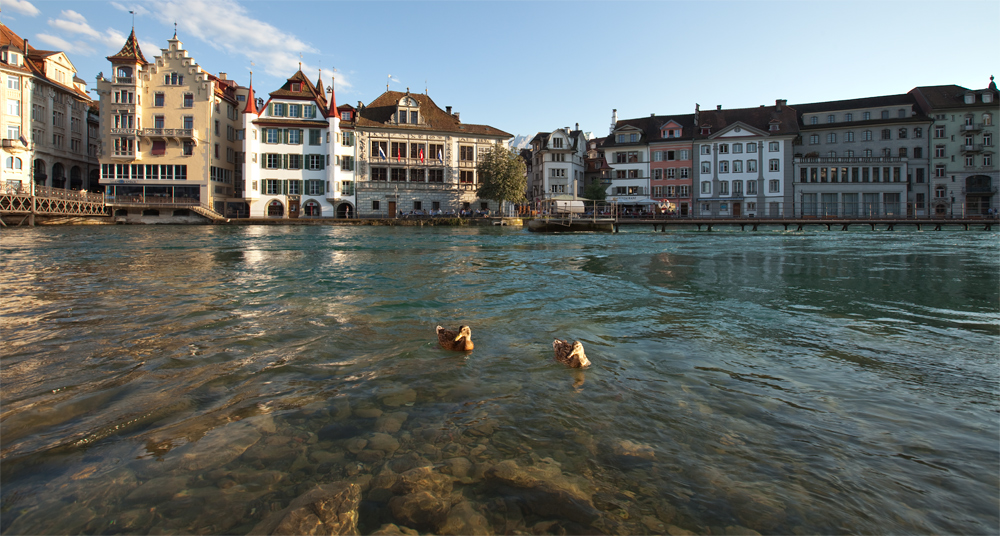 Luzern, an der Reuss