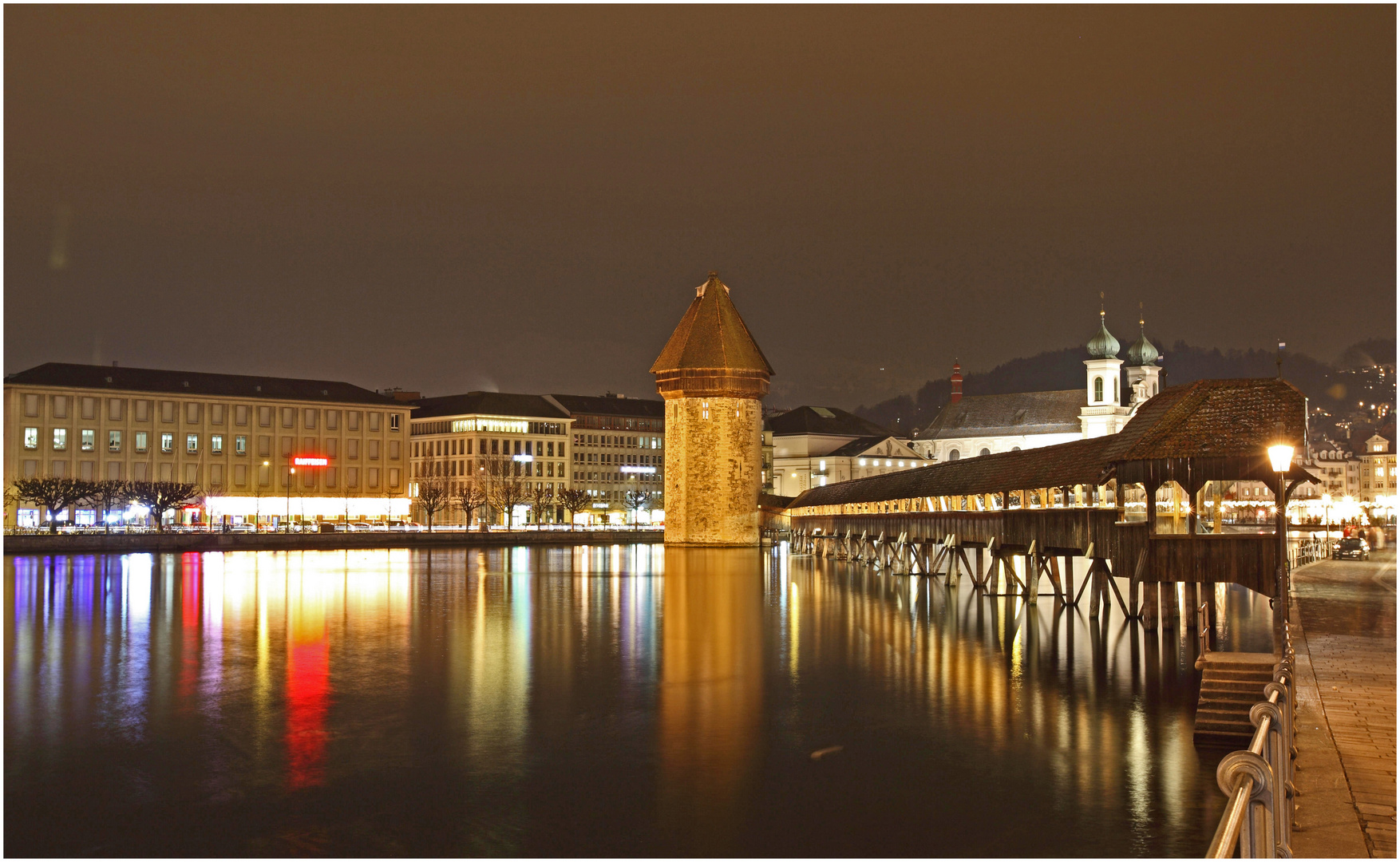 Luzern b. Nacht