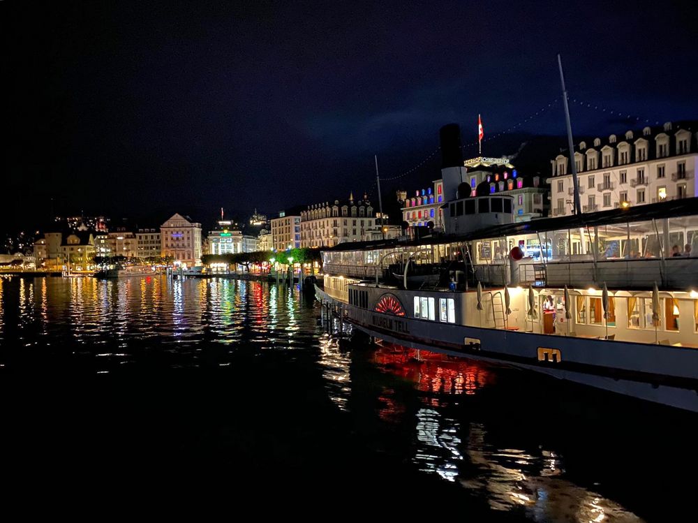 Luzern bei Nacht ...