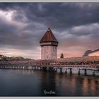 Luzern blaue Stunde