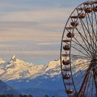 Luzern - Blick in die Berge