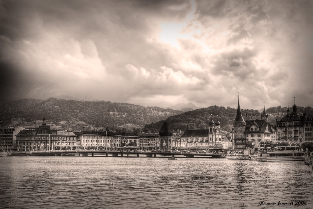 Luzern, Blick vom See