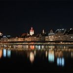 Luzern, Brücke und Altstadt