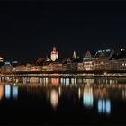 Luzern, Brücke und Altstadt