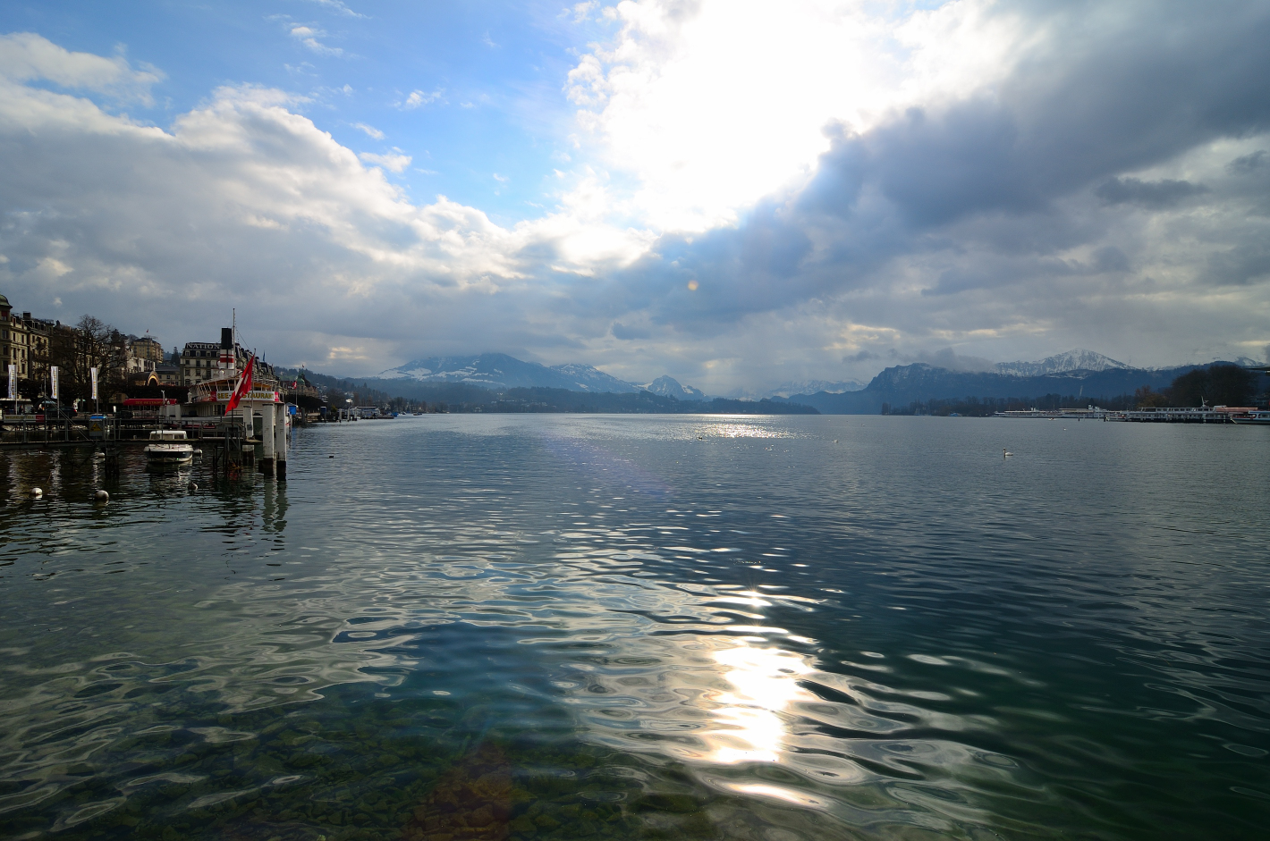 Luzern CH, Vierwallstättersee