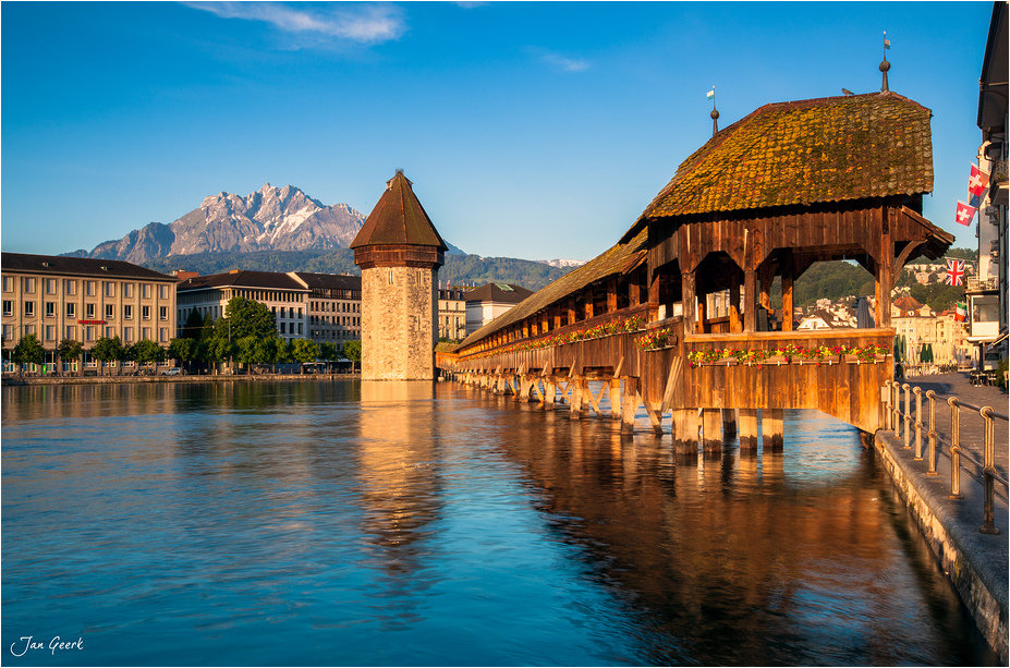 Luzern - Die Stadt, der See, die Berge.