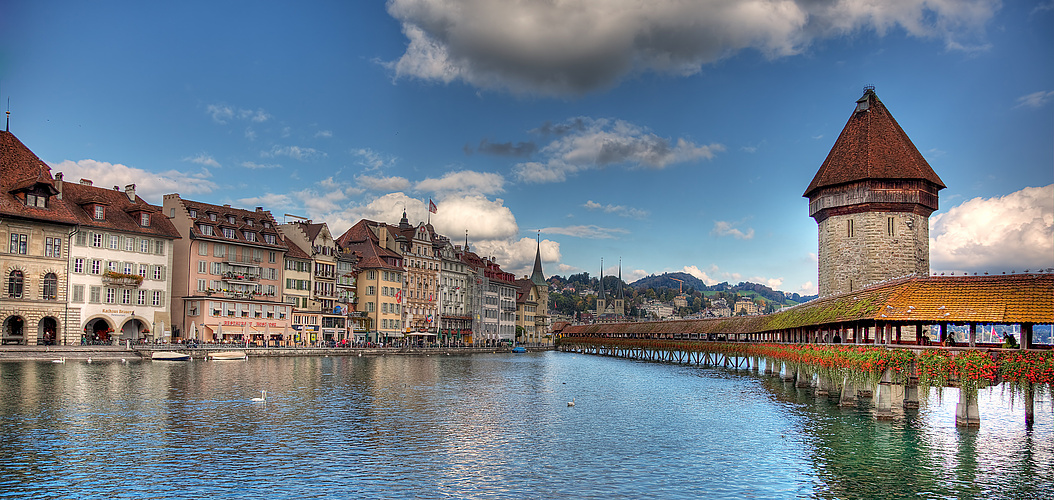 Luzern Holzbrücke