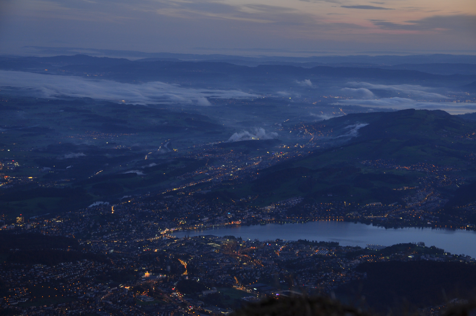 Luzern im Morgengrauen