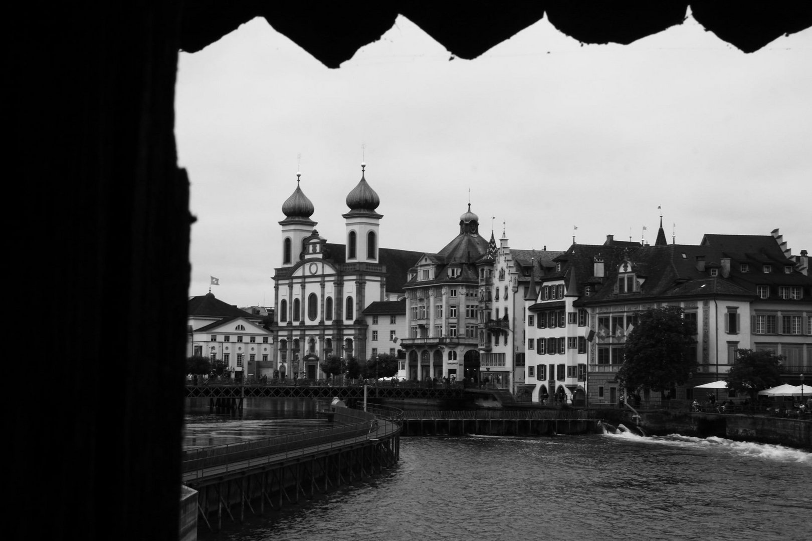 Luzern in Schwarz Weiss