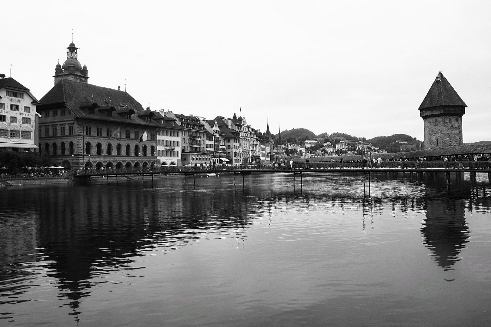 Luzern in Schwarz Weiss