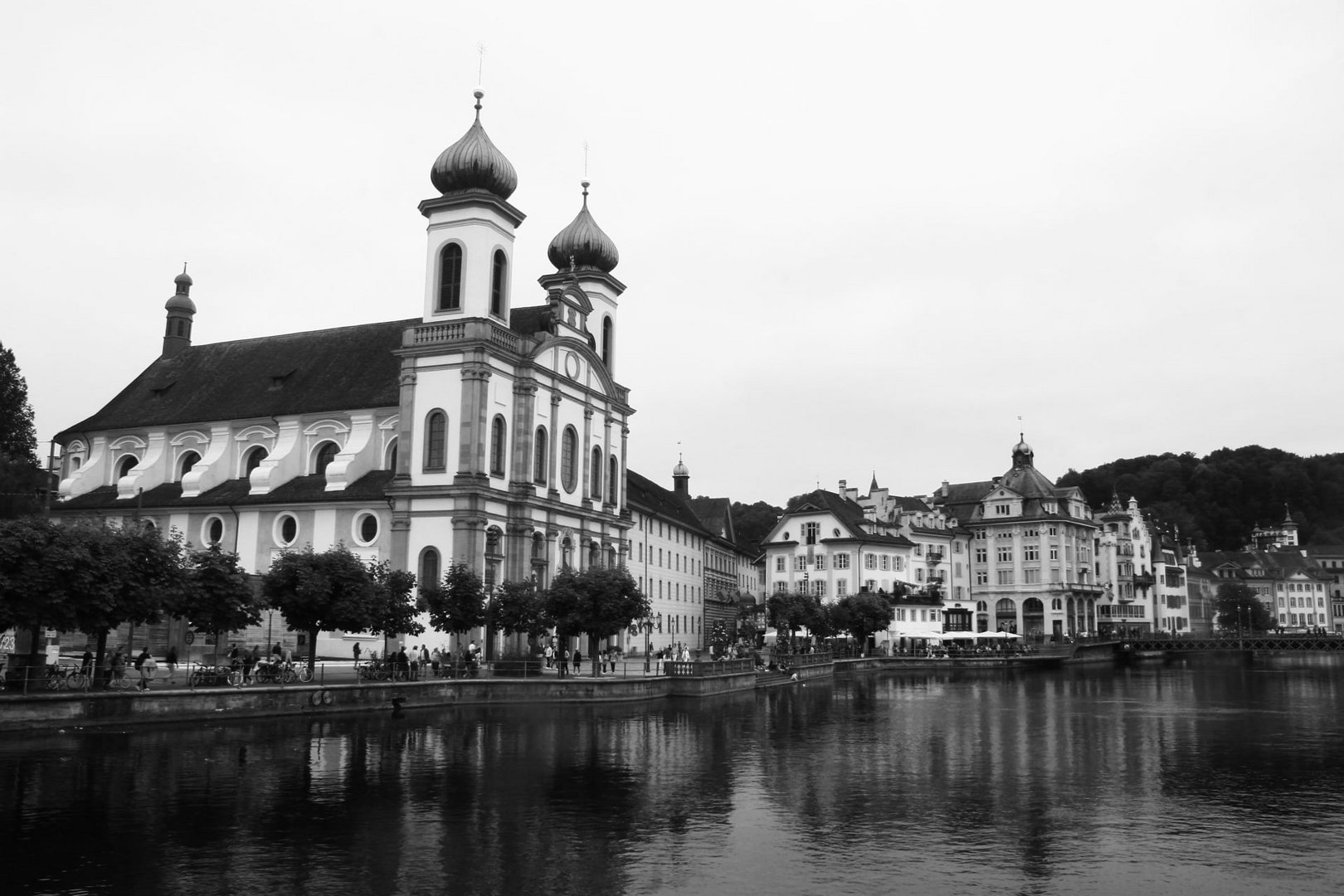 Luzern in Schwarz Weiss