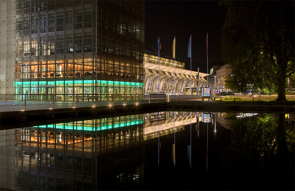 Luzern KKL und Bahnhof